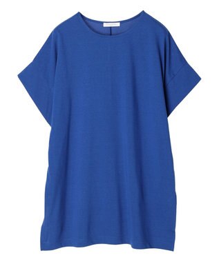 Green Parks 接触冷感袖広チュニック Blue