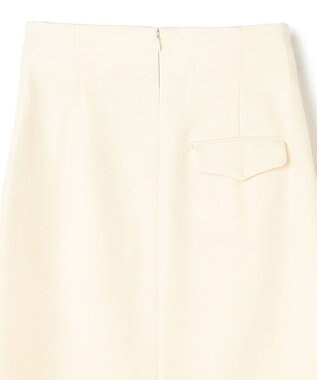 BEIGE， LAZUL / マリンボタンIラインスカート Ecru