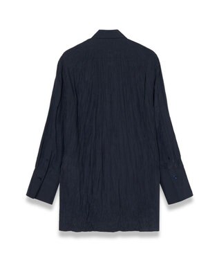 JOSEPH 【洗える】ハボタイ　レギュラーフィットブラウス Navy