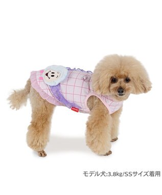 PET PARADISE ディズニー ヤングオイスター エコメイド タンクトップ 小型犬 ピンク