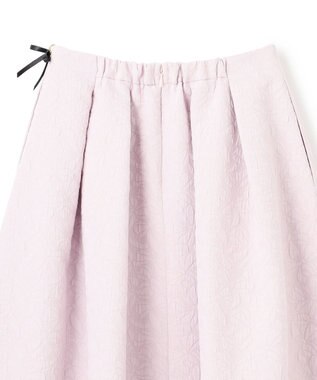 TOCCA 【WEB限定カラーあり】【消臭・洗える】RIBBON LABYRINTH JACQUARDスカート ピンク系