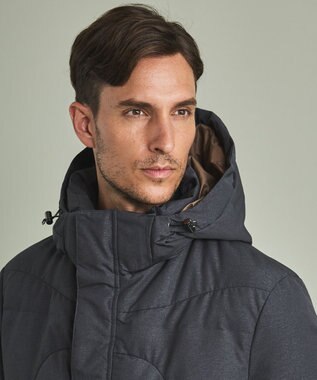 GOTAIRIKU 2年連続売上NO1【仕事で着られる】MINOTECH/ミノテック ドレス ダウンコート グレー系