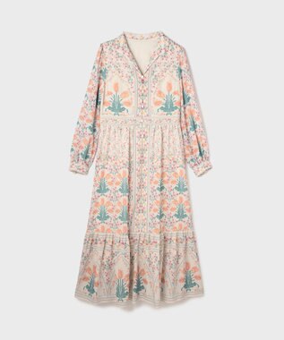 GRACE CONTINENTAL フラワーパターンプリントワンピース キナリ