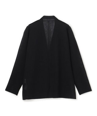 BEIGE， PYRRHOT / シアーコンビ ニットジャケット Black