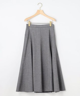 組曲 ツイル起毛フレア スカート モノトーン系7