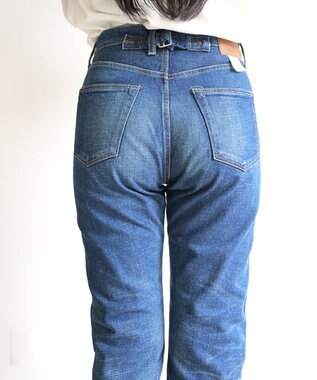 caqu modern tapered 腰回りユッタリ テーパードシルエットデニム 1year