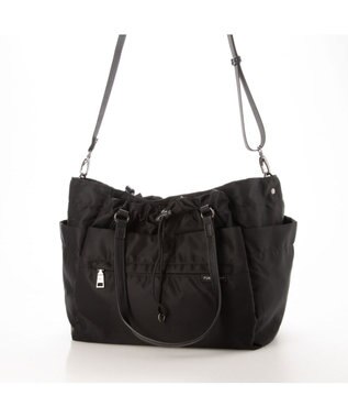 Y'SACCS 【Y’SACCS vous et】ポーチ付き3WAYトート ブラック