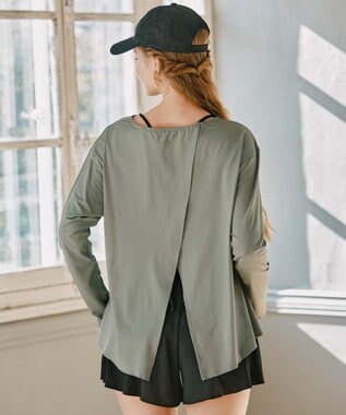 San-ai Resort（三愛水着楽園） WEB限定商品　4点セット　9M・11L・13L　【San-ai Resort（サンアイリゾート）】 カーキ×ブラック