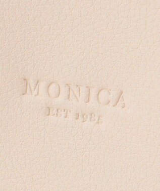 LA BAGAGERIE 【MONICA】スクエア2WAYハンドバッグ アイボリー