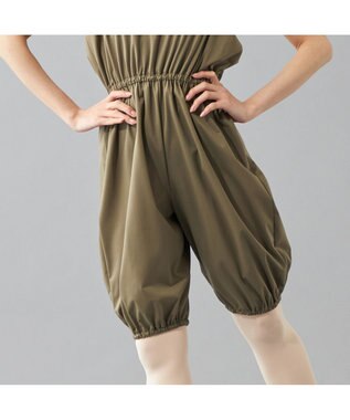 Chacott ストレッチスキンサウナワンピース カーキ