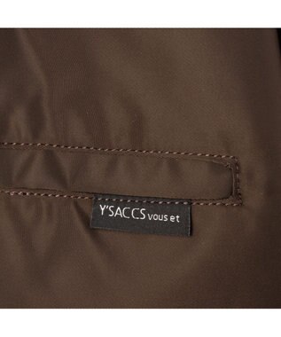 Y'SACCS 【Y’SACCS vous et】ポーチ付き3WAYトート チョコ