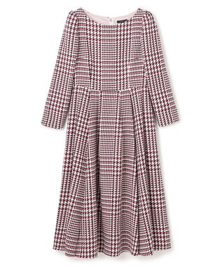 【百田夏菜子さん着用】【消臭】FROSTED CHECK TWEED ドレス