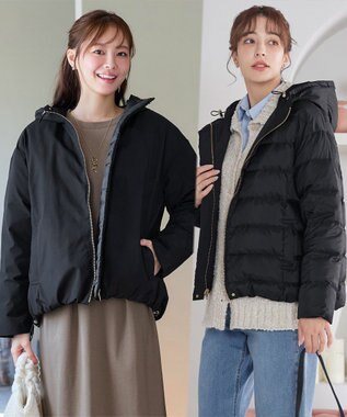 Tiaclasse リバーシブルダウンジャケット