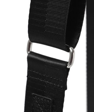 WEGO サークルポーチ付きスクエアショルダー ブラック