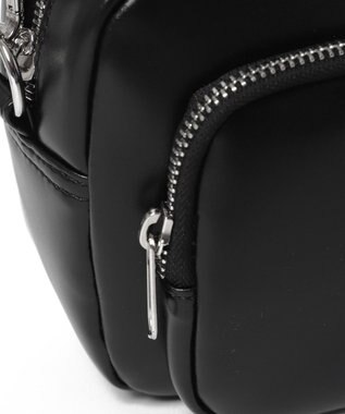 WEGO サークルポーチ付きスクエアショルダー ブラック