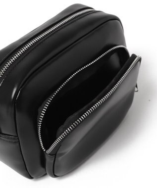 WEGO サークルポーチ付きスクエアショルダー ブラック