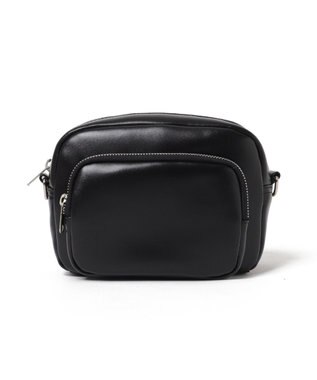 WEGO サークルポーチ付きスクエアショルダー ブラック