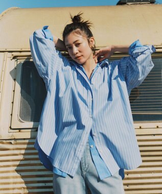 UNFILO L 【WEB限定カラー】コットン オーバーシャツ