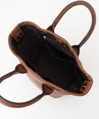 LA BAGAGERIE 【maison vert】 【シュリンク合皮・軽量】変形2WAYミニバッグ キャメル