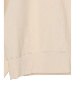 earth music&ecology ハーフＺＩＰスウェット Ivory