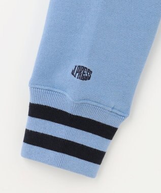 J.PRESS KIDS 【140-170cm】BICOLOR LINE COMBI トレーナー ブルー系