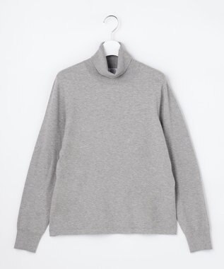 J.PRESS LADIES L 【人気定番アイテム・シーンレスに活躍】PRINCE タートルネック ニット グレー系