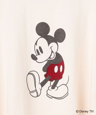 ANY 【ディズニー】ミッキーマウス／リンガードルマンＴシャツ ベージュ