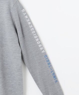 23区GOLF 【MEN】【ウォッシャブル】ウールブレンド アーガイル ニット ライトグレー系5