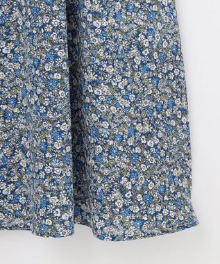 組曲 【先行予約】フラワーガーデンプリント ワンピース ブルー系5