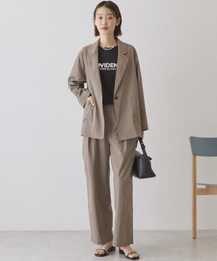 AMERICAN HOLIC サッカーワイドパンツ Beige