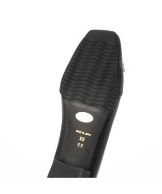 Riz raffinee <Riz raffinee>【レイン対応】ベルト巻きスクエアトゥパンプス ブラック