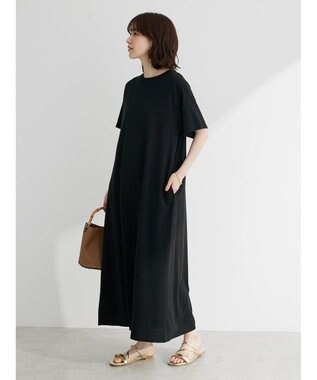 Green Parks Ａラインカットワンピース Black