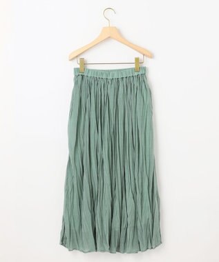 組曲 S 【WEB限定】エスパンディシアープリーツスカート ミント系