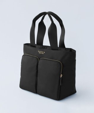 TOCCA 【WEB＆一部店舗限定・A4サイズ対応】VIA METRO NYLON BAG ナイロンバッグ ブラック系