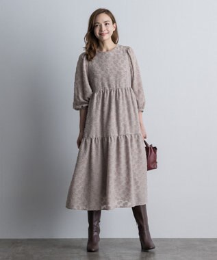 ONWARD Reuse Park 【組曲】ワンピース秋冬 ベージュ