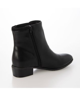 ing <Pitti>サイドゴアショートブーツ ブラック