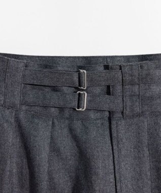 LENO SAXONY GURKHA TROUSERS 《UNISEX》サキソニーグルカパンツ HEATHER GRAY