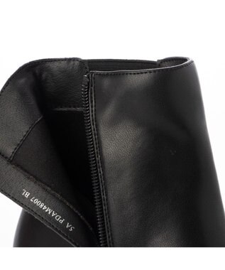 ing <Pitti>サイドゴアショートブーツ ブラック