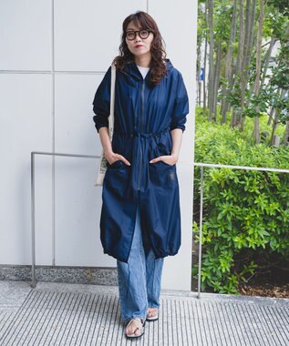 F/ACSION MATSU レインコート NAVY