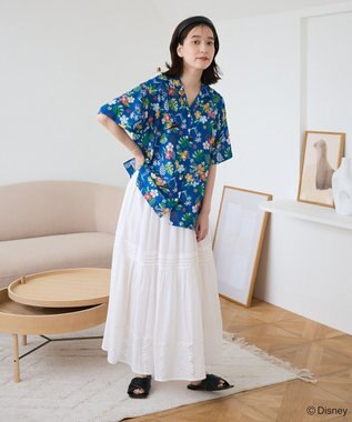 Green Parks スティッチ／アロハシャツ Blue