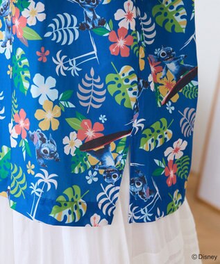 Green Parks スティッチ／アロハシャツ Blue