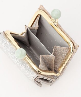 UNBILLION ペルケ perche / アクリル玉三つ折りミニサイフ SVGN