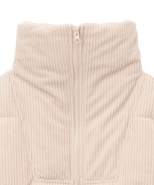 Green Parks ・ｓｗｉｎｇ　ｂｙ　コーデュロイスタンドブルゾン Ivory