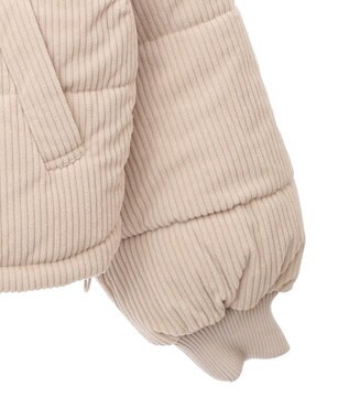 Green Parks ・ｓｗｉｎｇ　ｂｙ　コーデュロイスタンドブルゾン Ivory