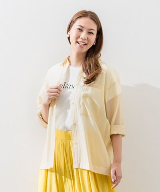 ONWARD Reuse Park 【UNFILO】ブラウス春夏 イエロー