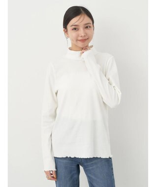 earth music&ecology ＳＥＴ２点圧縮風ポンチベスト＋リブタートル Light Gray