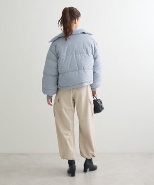 Green Parks ・ｓｗｉｎｇ　ｂｙ　コーデュロイスタンドブルゾン Gray