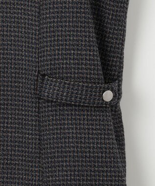 J.PRESS LADIES L T/W 杢 ライトツイード ジャンパースカート ネイビー系3