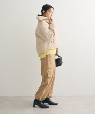 Green Parks ・ｓｗｉｎｇ　ｂｙ　コーデュロイスタンドブルゾン Ivory