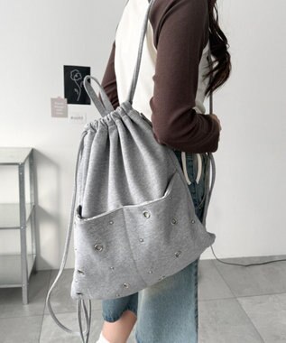 WEGO ハトメデザインナップサック